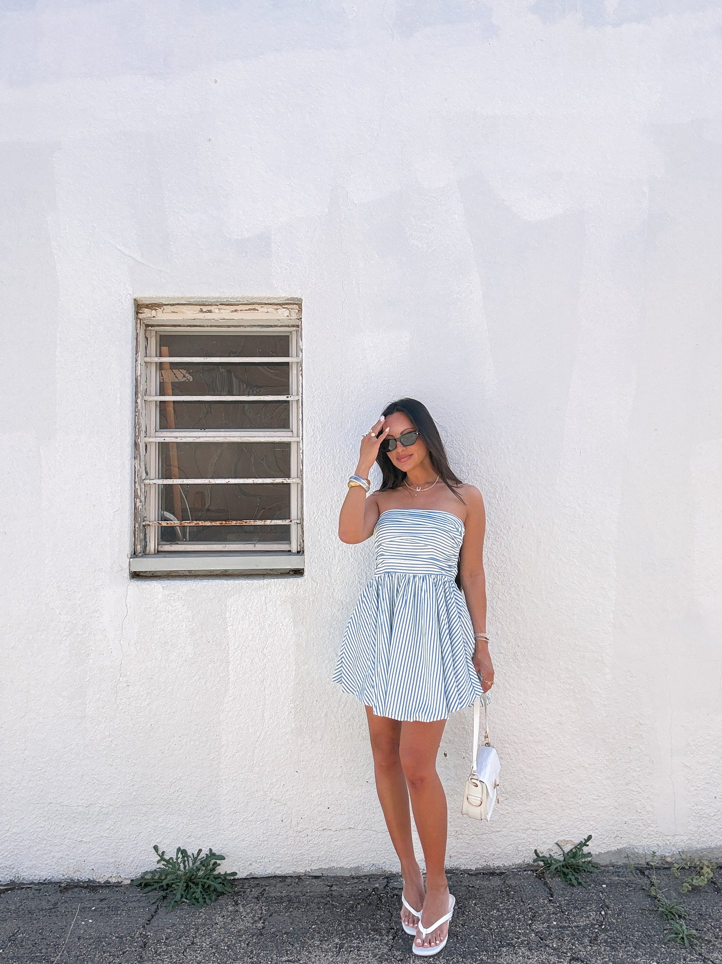 Olivia Striped Dress