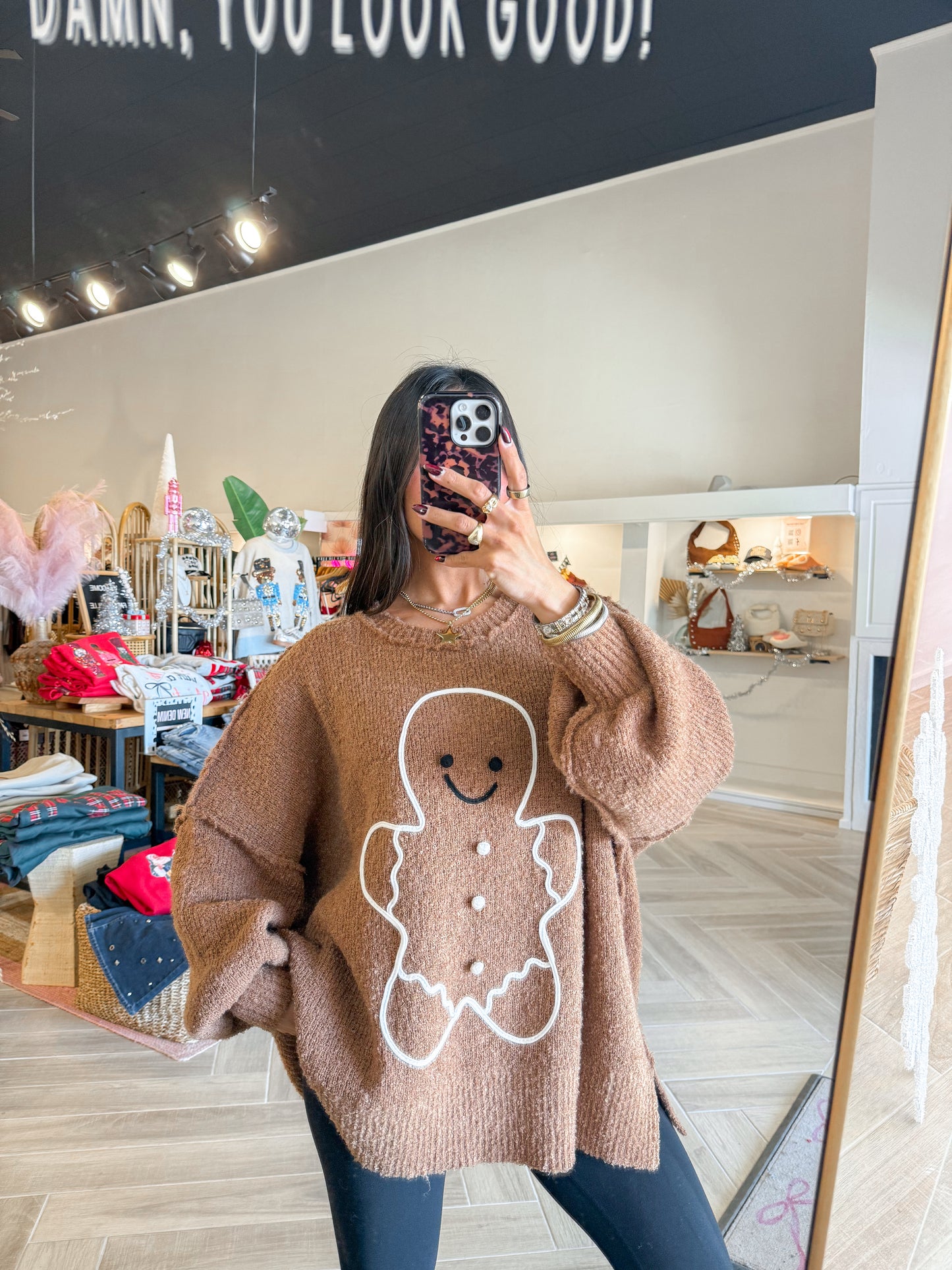 Gingerbread Sweater