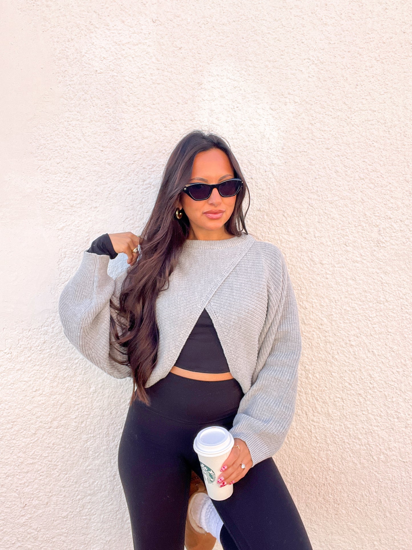 Gigi Wrap Sweater