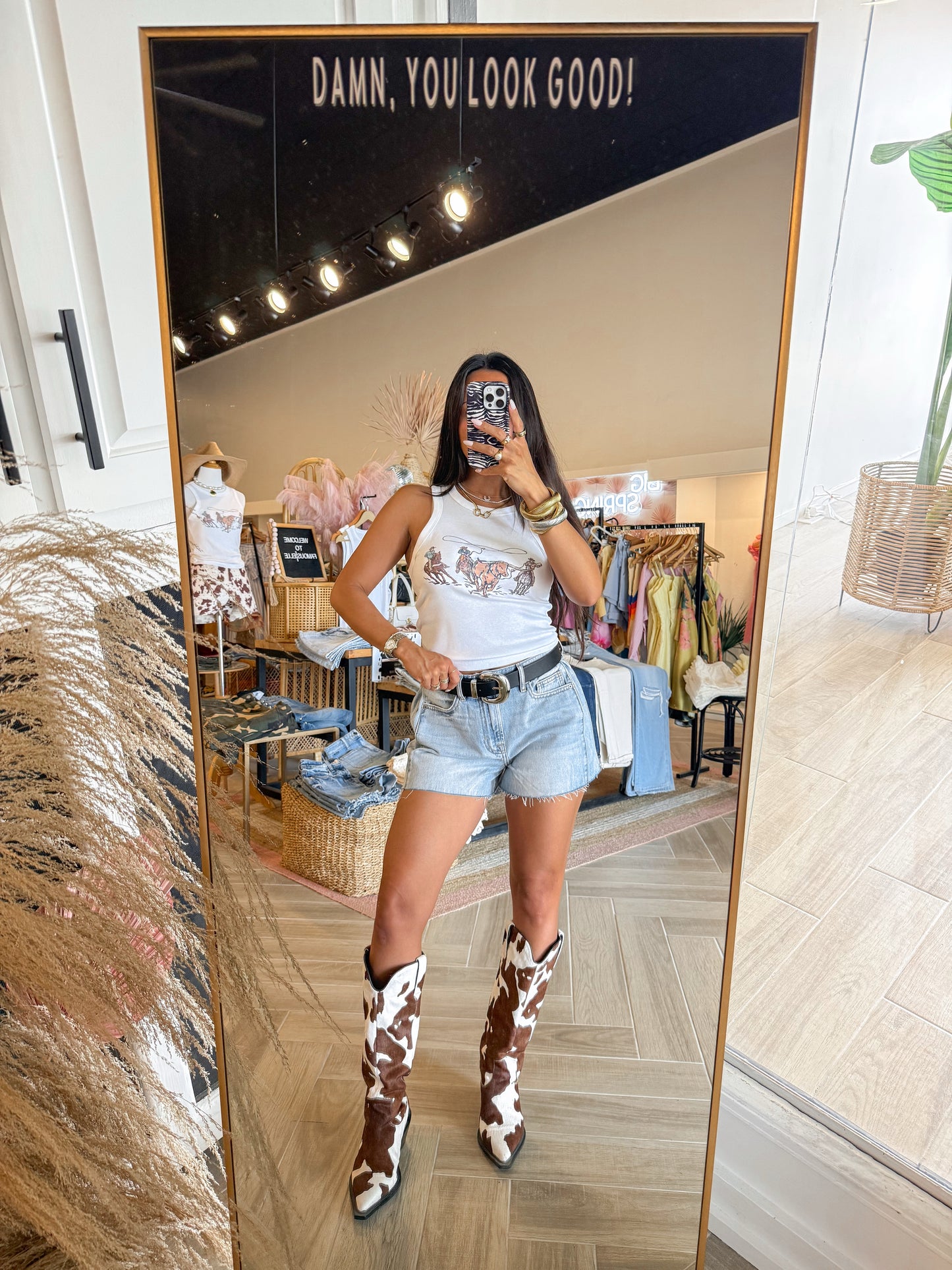 Vintag Cowboy Tank