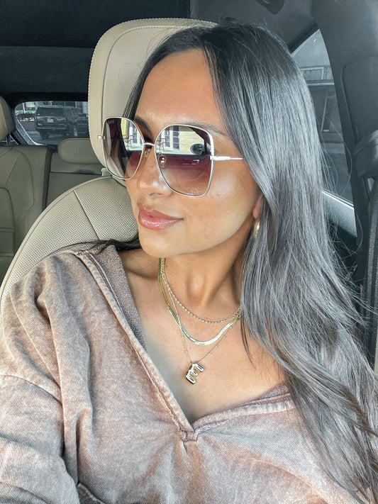 Balloon Initial Necklace