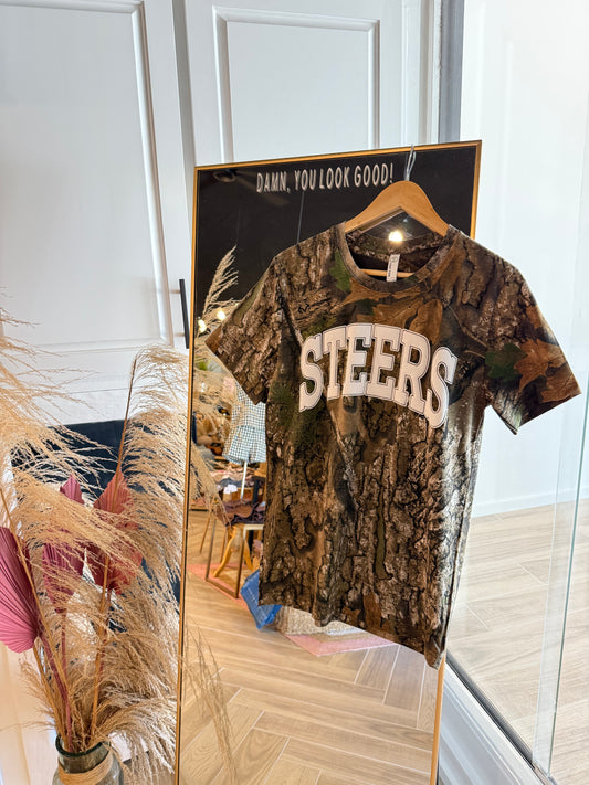 Steer Camo Tee