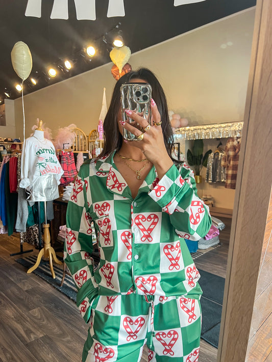 Candy Cane Pj's