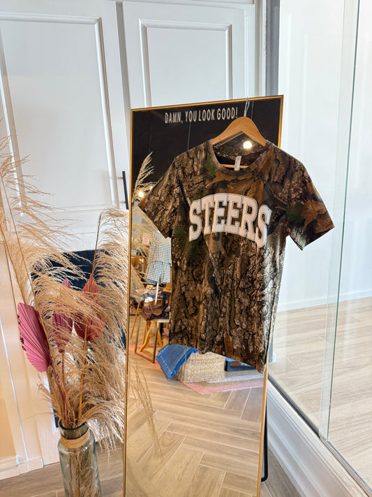 Steer Camo Tee