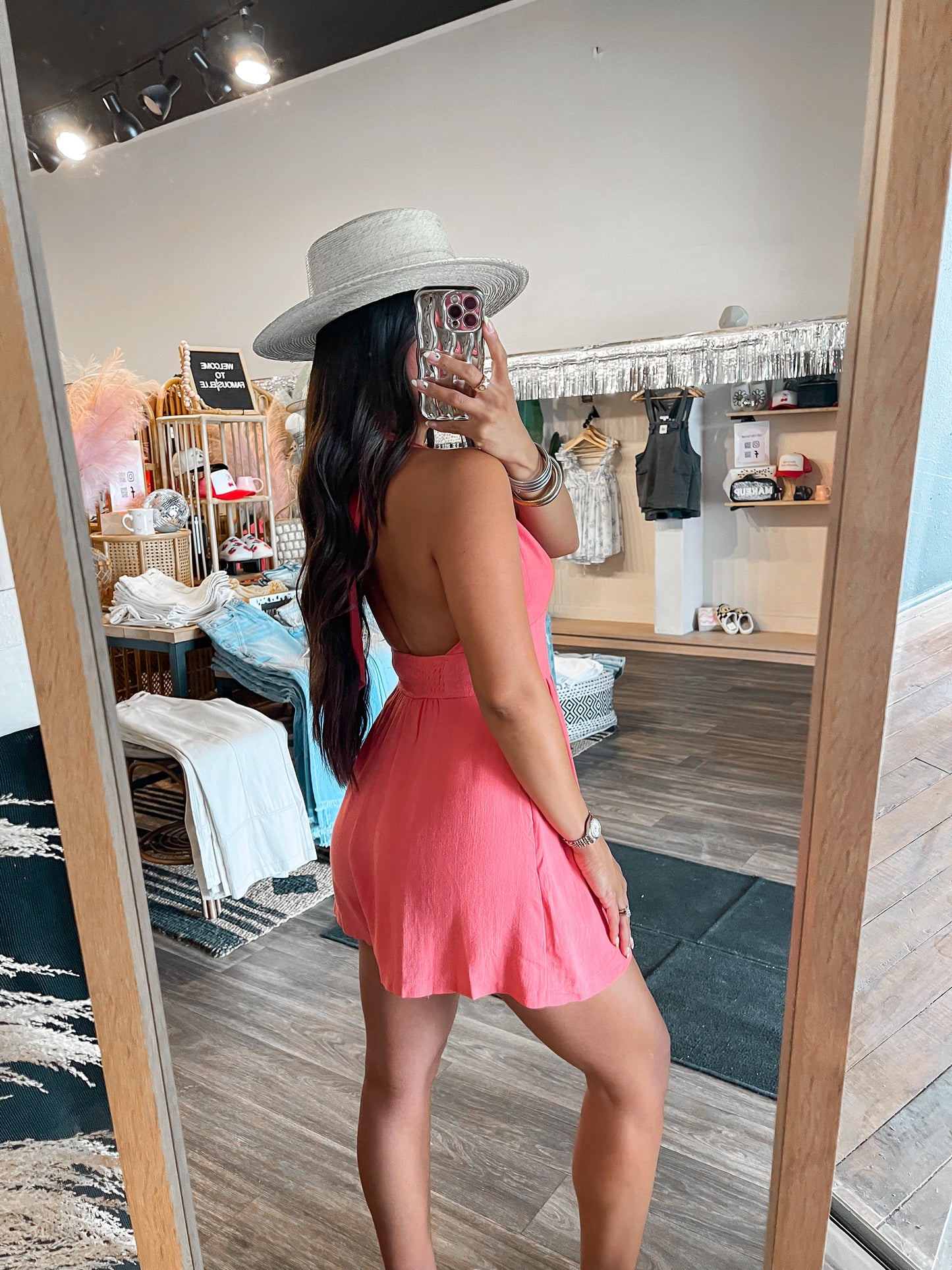 Maui Coral Romper