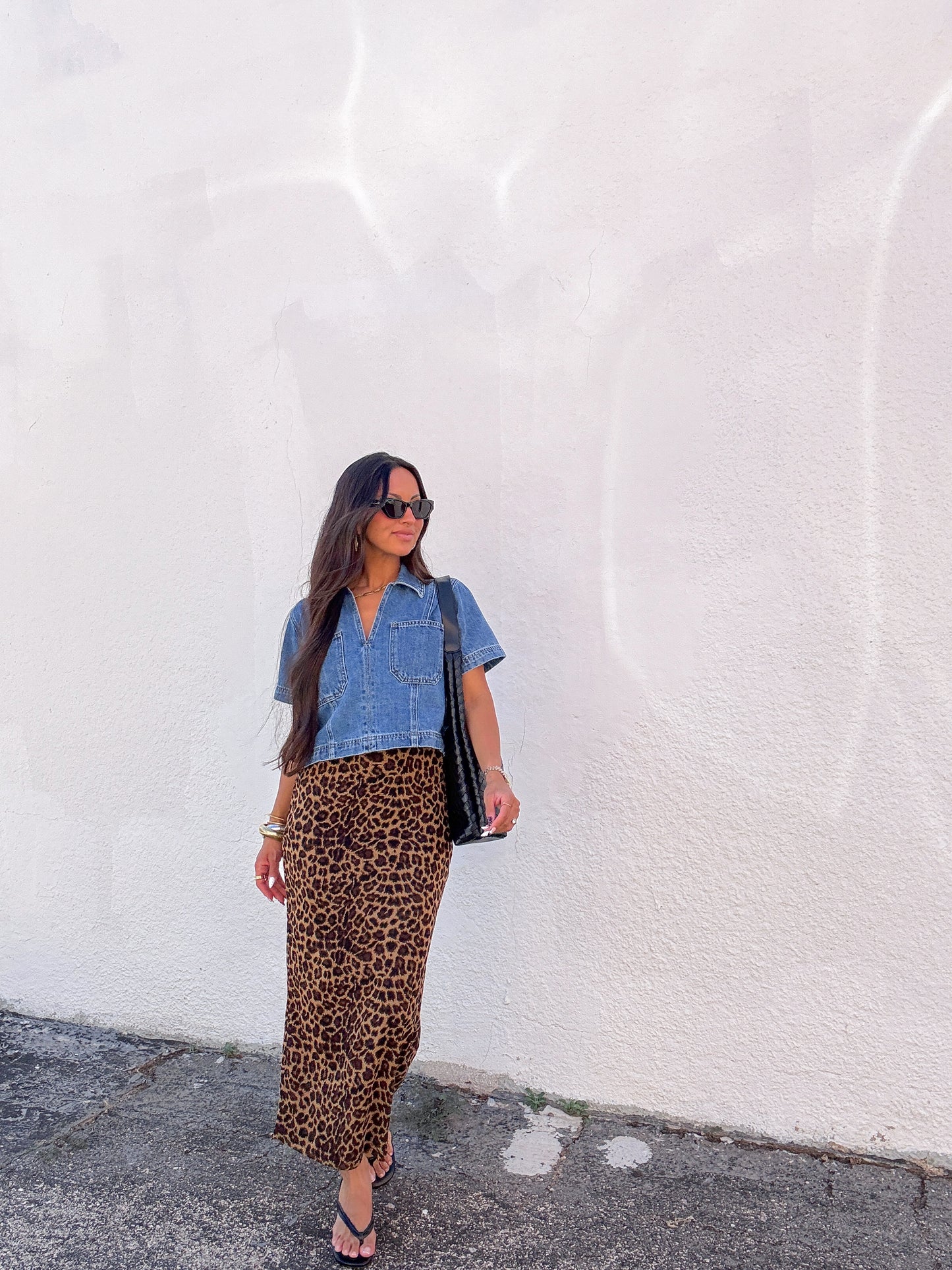 Berkley Leopard Skirt