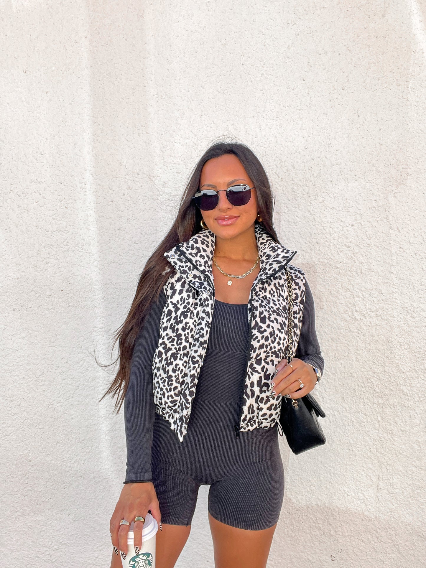 JC Leopard Vest