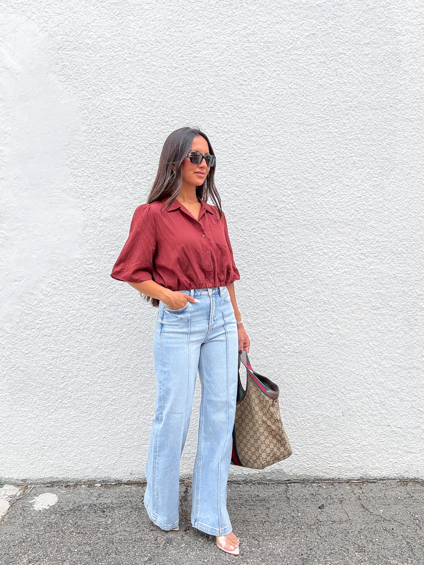 Estelle Button Top