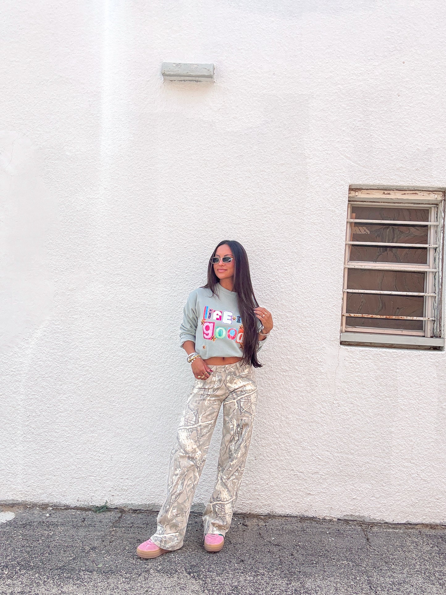 Life Is Good Sweater