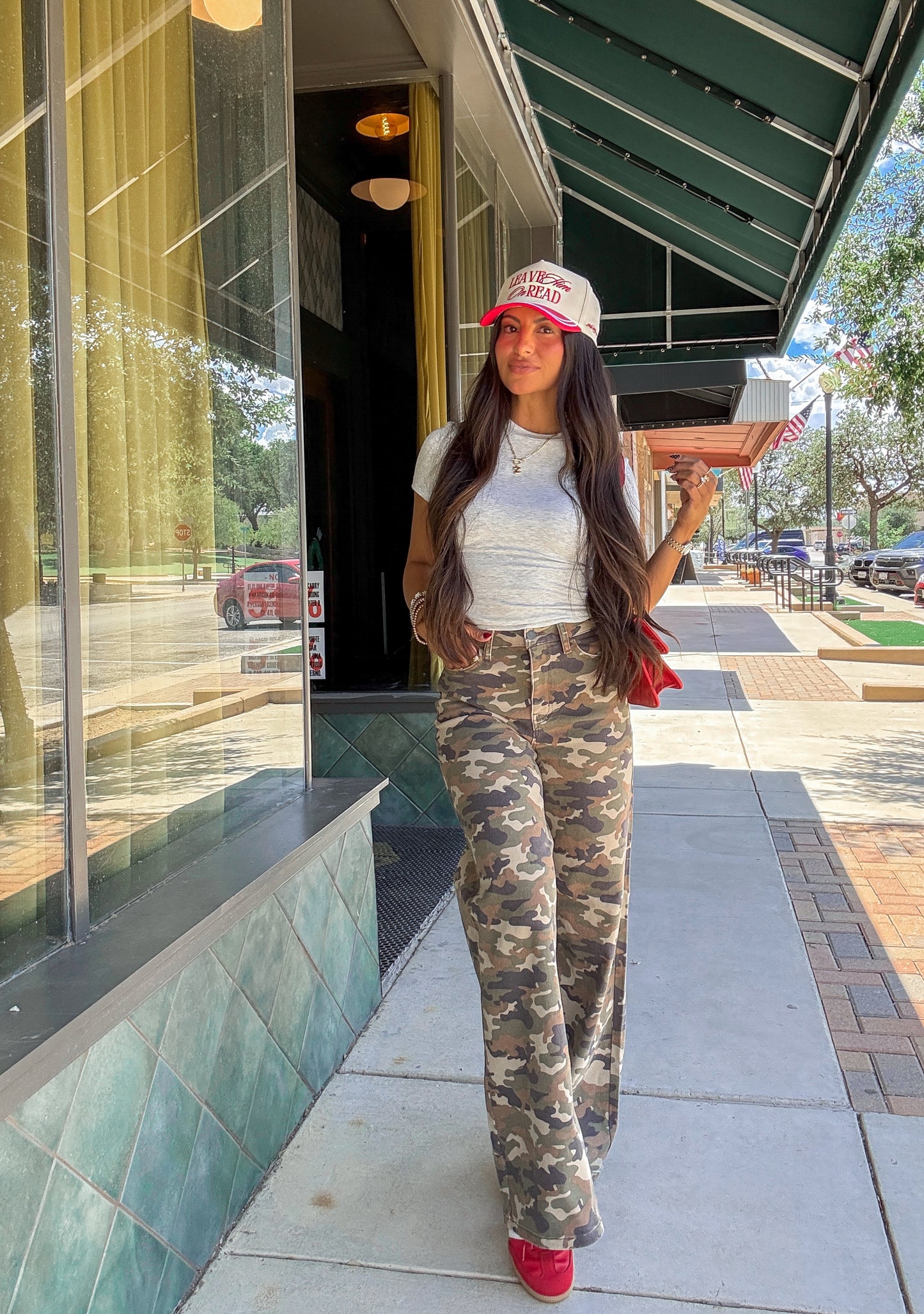 Camille Camo Denim Jeans