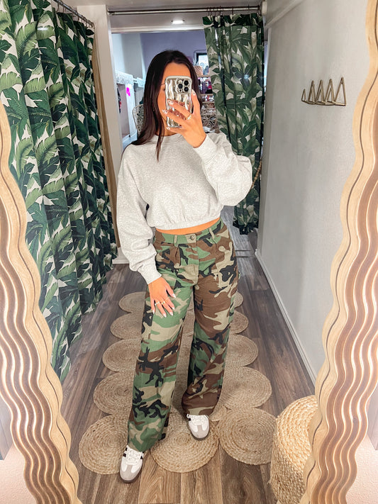 Camo Cargos