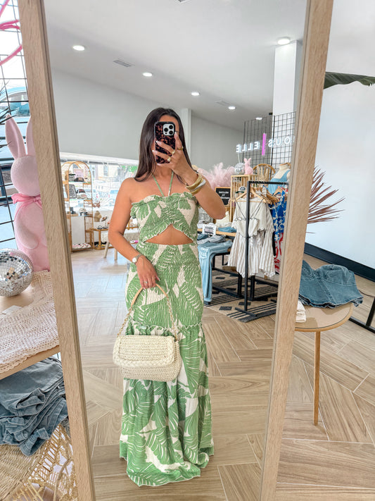 Palm Maxi Dress