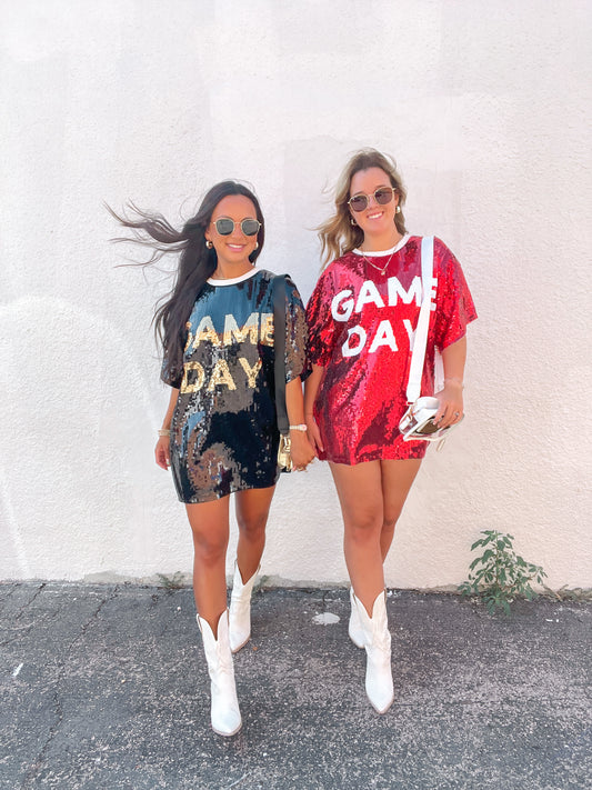 Game Day Sequin Dress