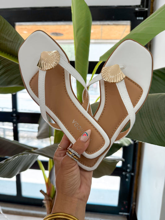 Sea Shell Flip Flop