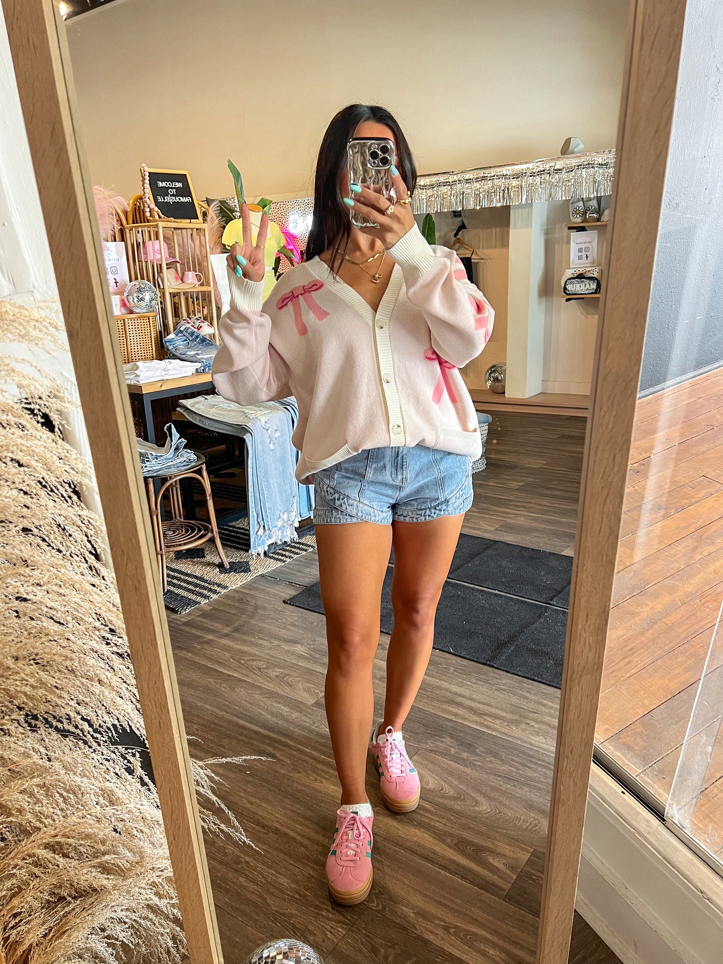Bow Cardigan