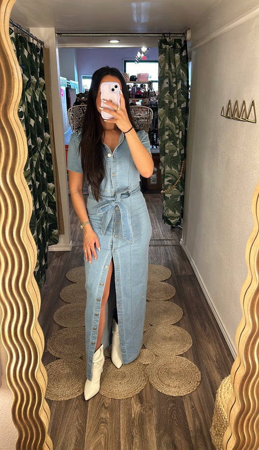 Saige Denim Dress