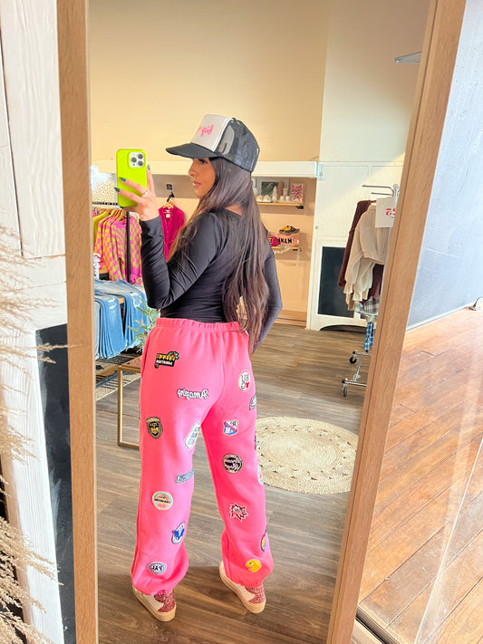Patch Sweatpants