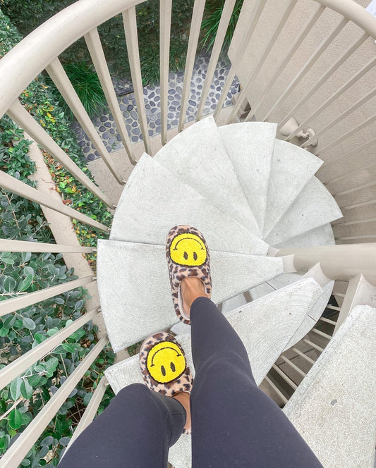 Leopard Smile Slippers