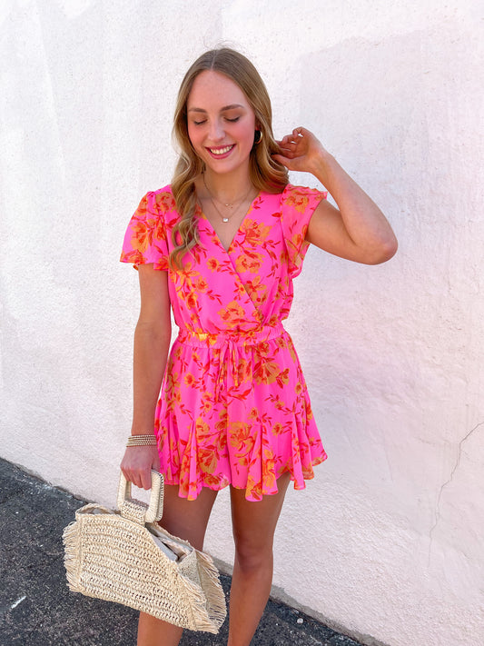 Delilah Floral Romper