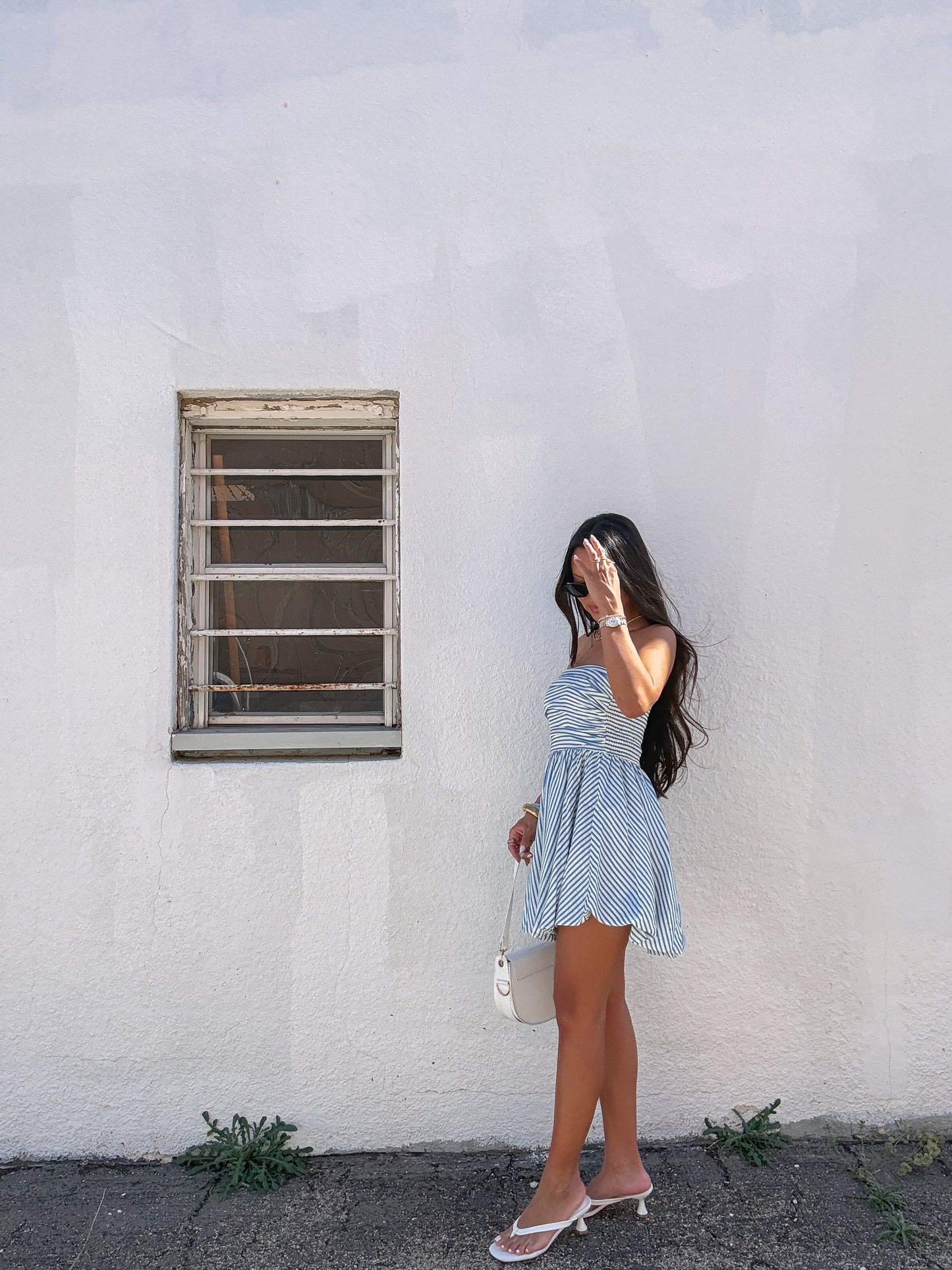 Olivia Striped Dress