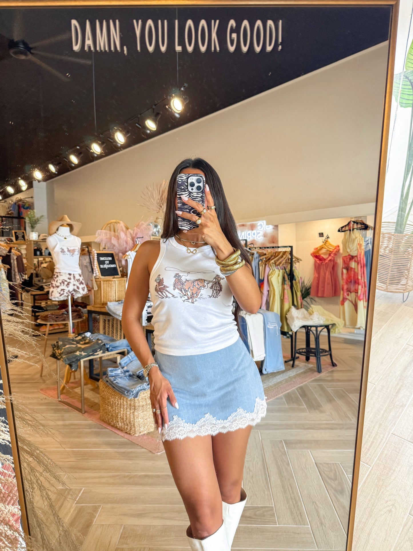 Vintag Cowboy Tank
