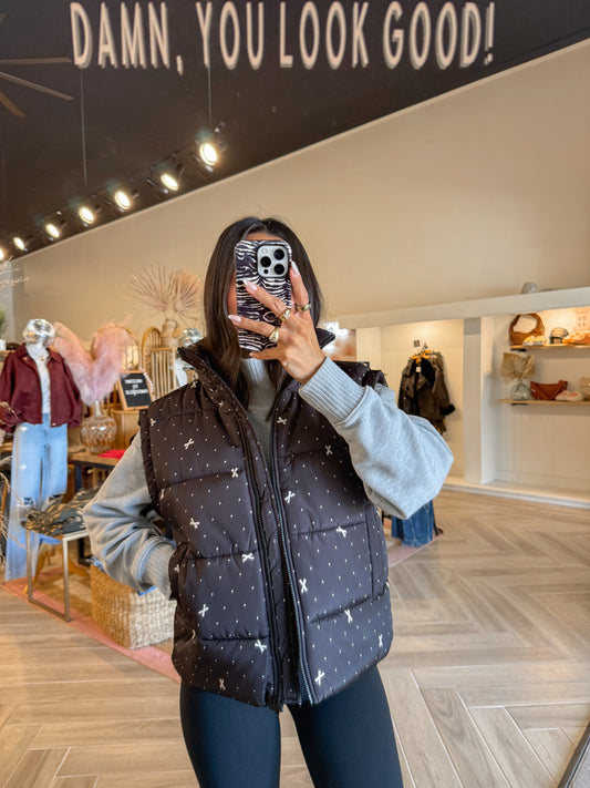 Puffer Bow Vest
