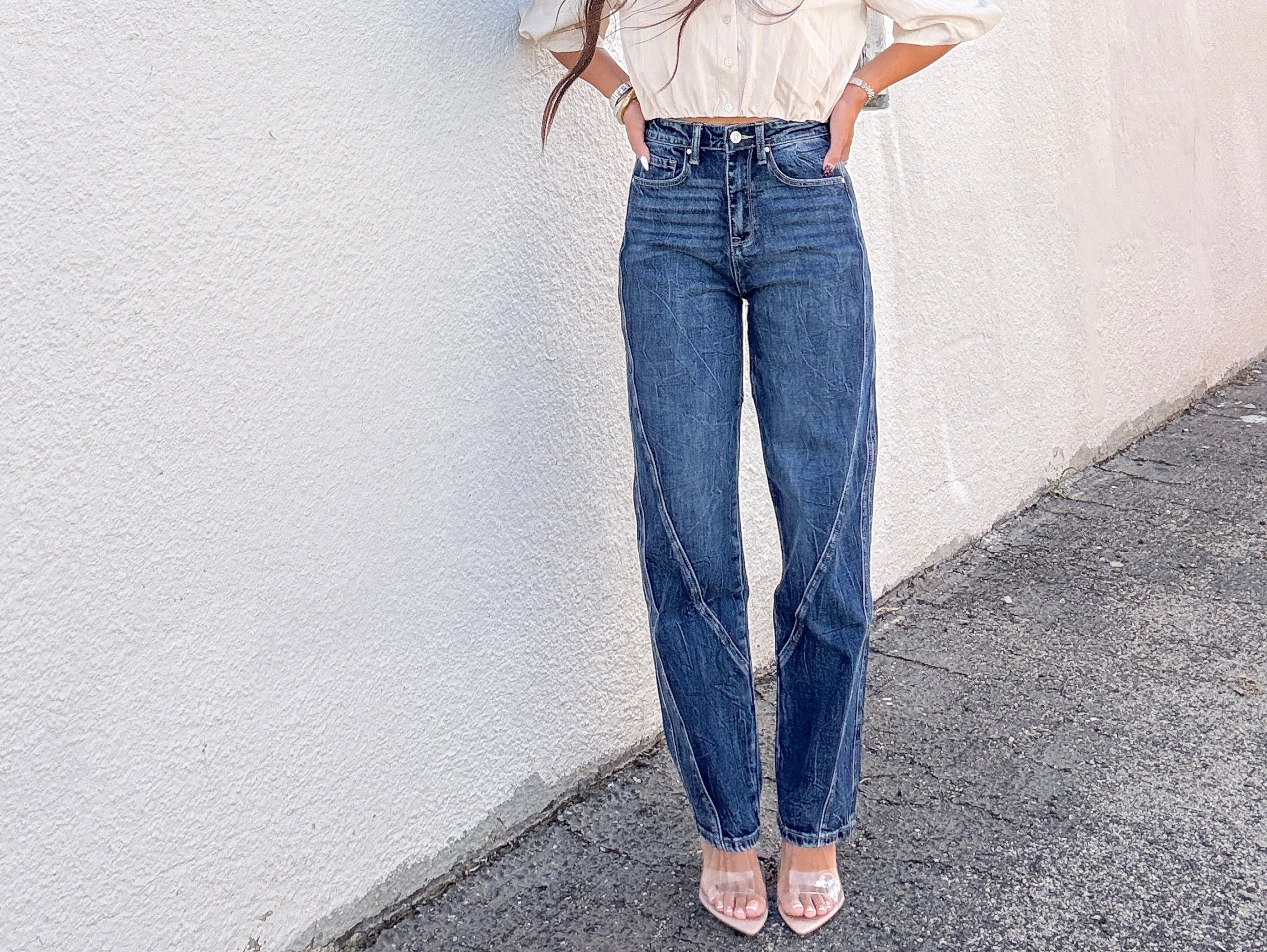 Bailey Barrel Denim – FamousElle