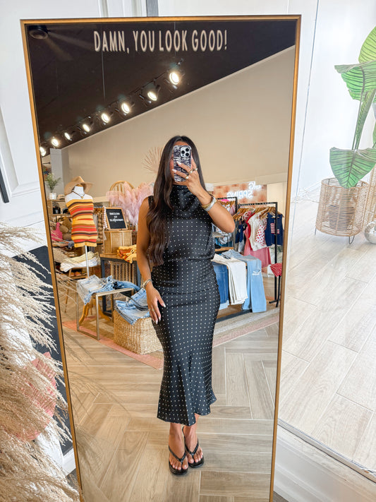 Paulina Dot Skirt