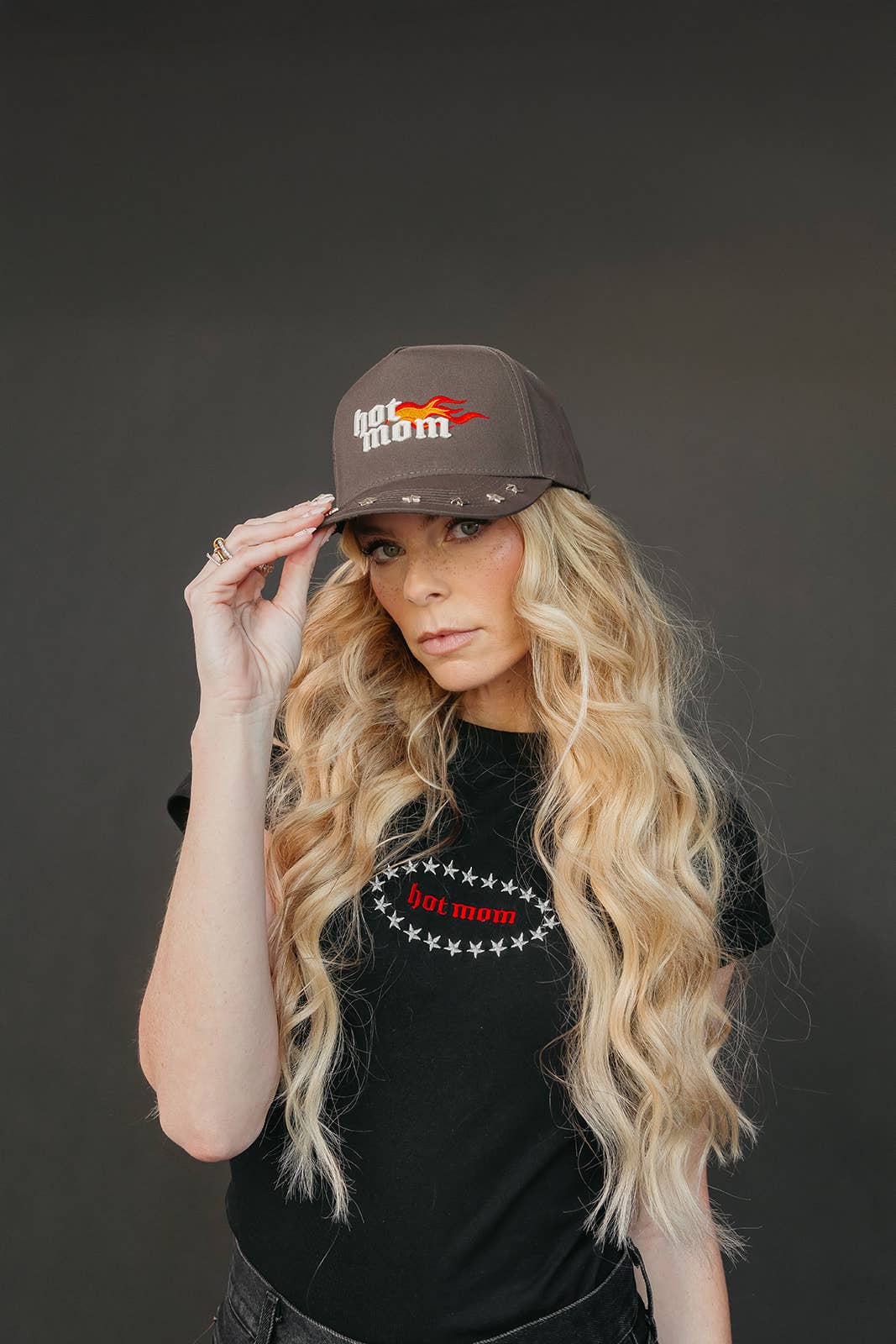 Hot Mom Stud Trucker Hat