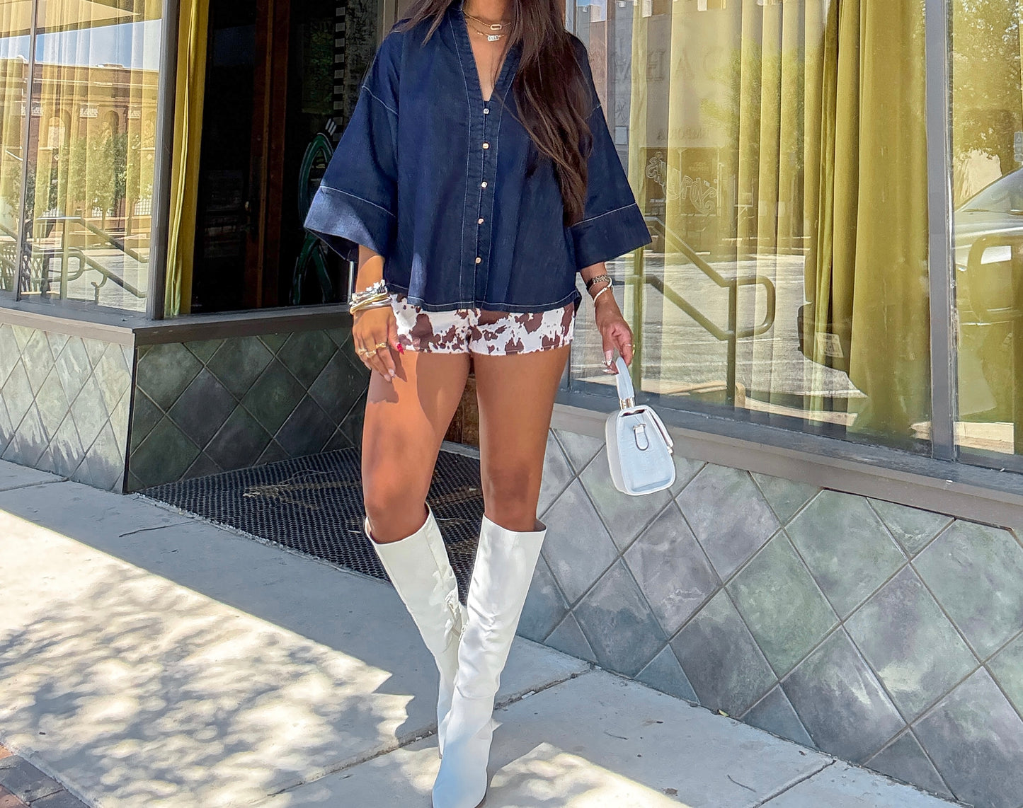 Haven Denim Top