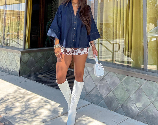 Haven Denim Top