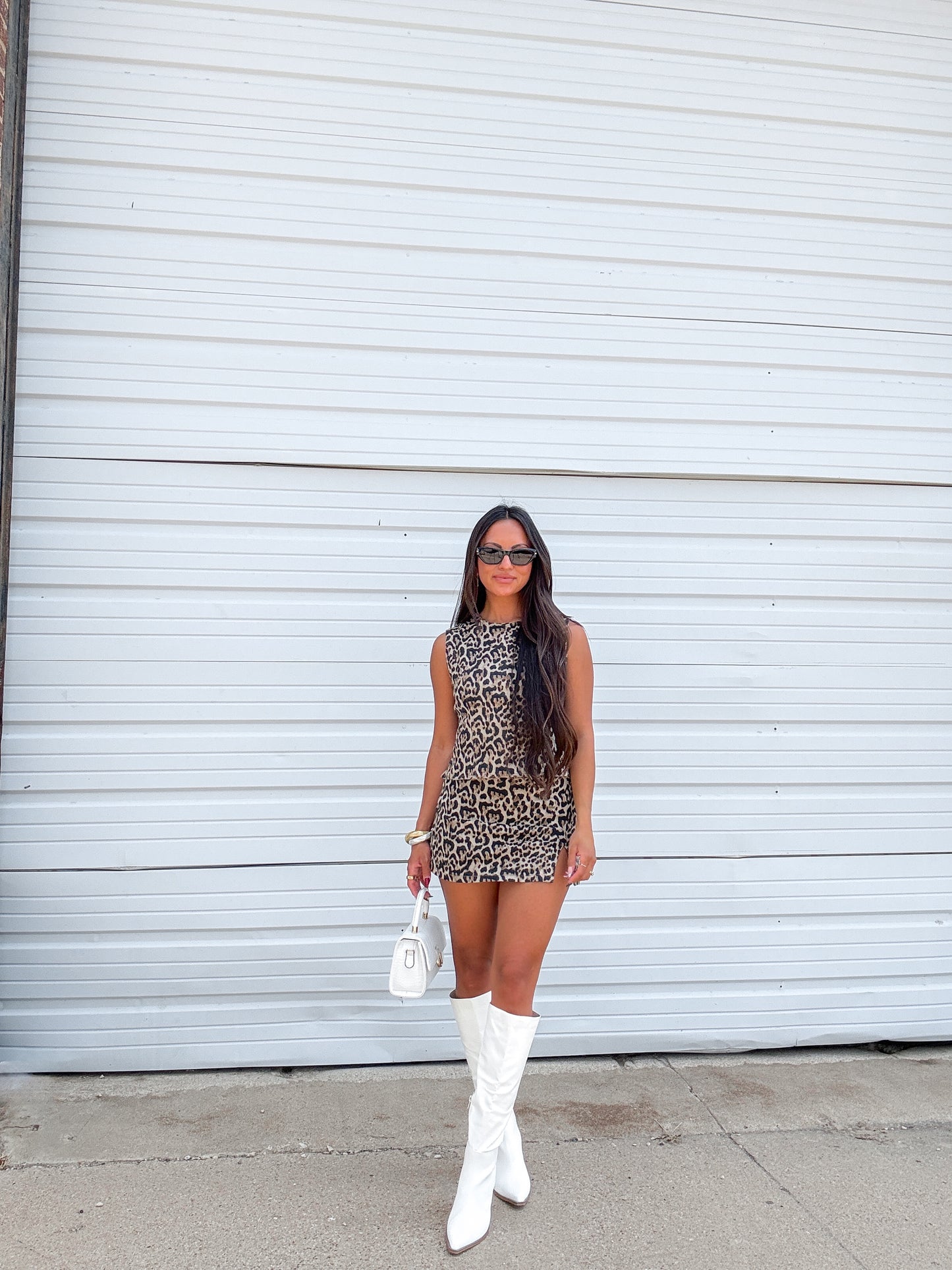 Charli Leopard Set