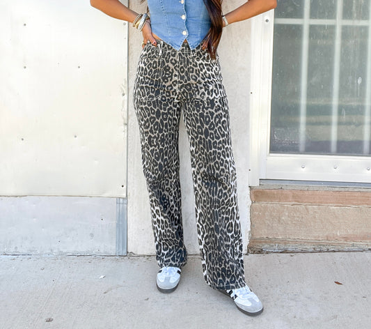 Eve Leopard Pants