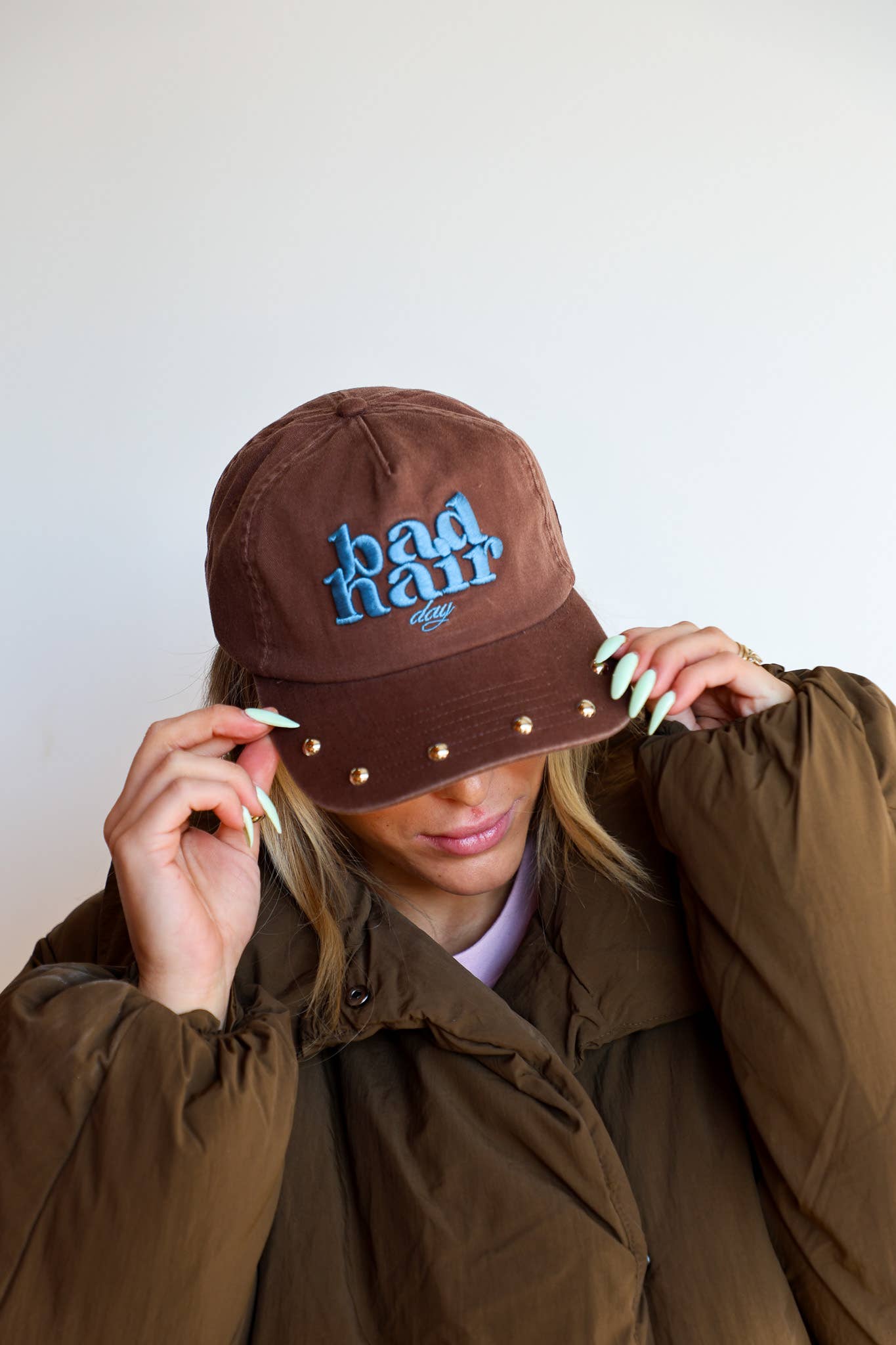 Bad Hair Day Stud Baseball Cap
