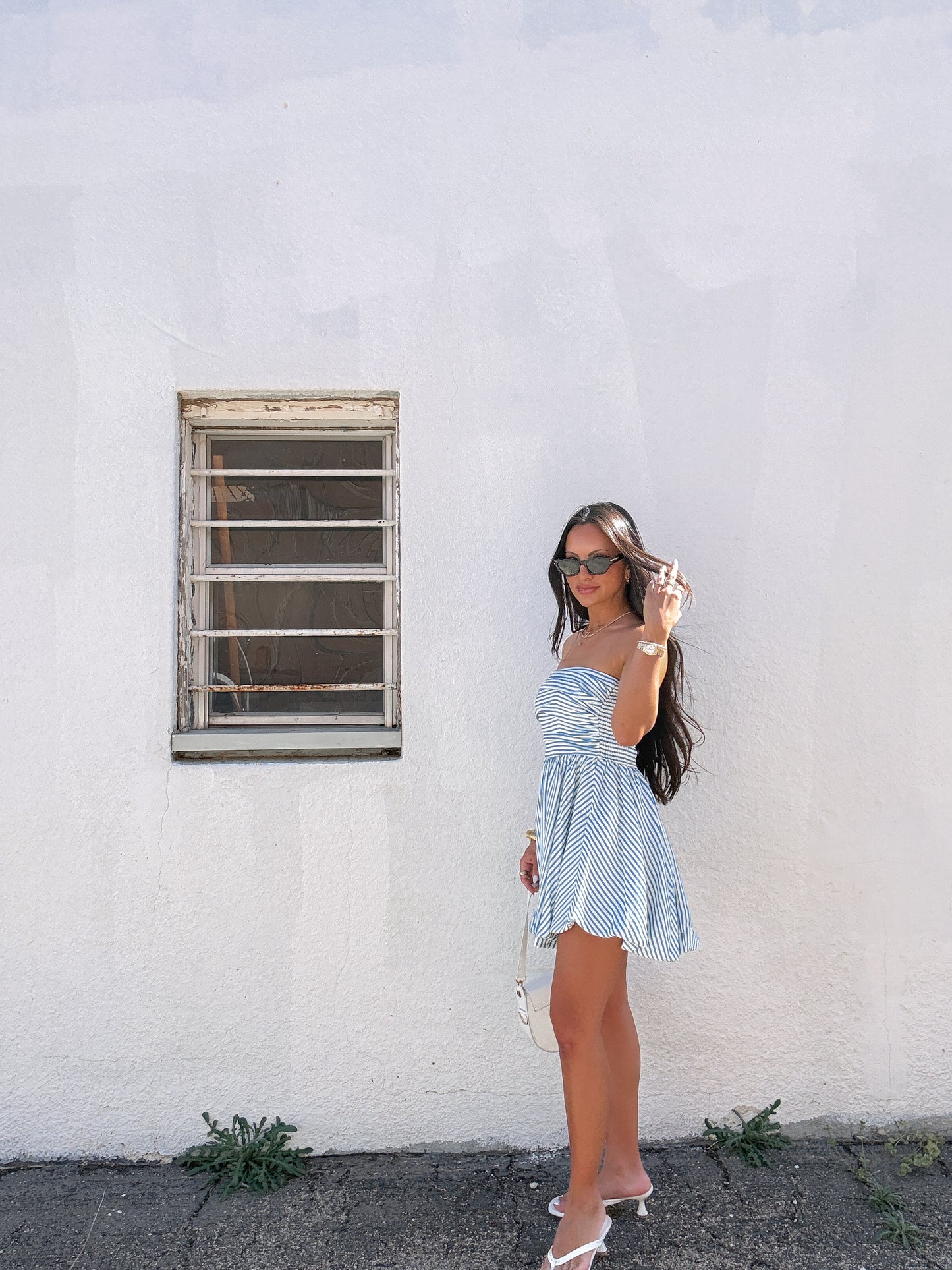 Olivia Striped Dress