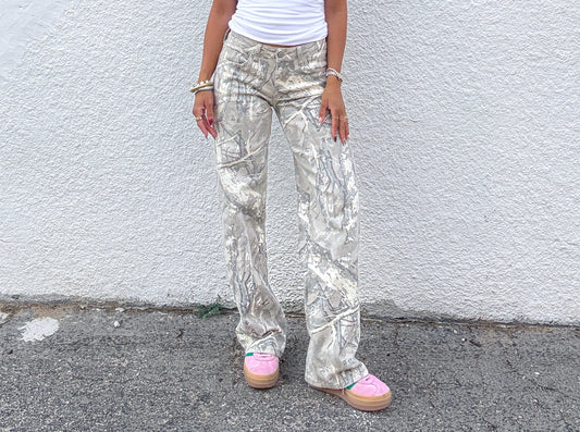 Billie Camo Denim