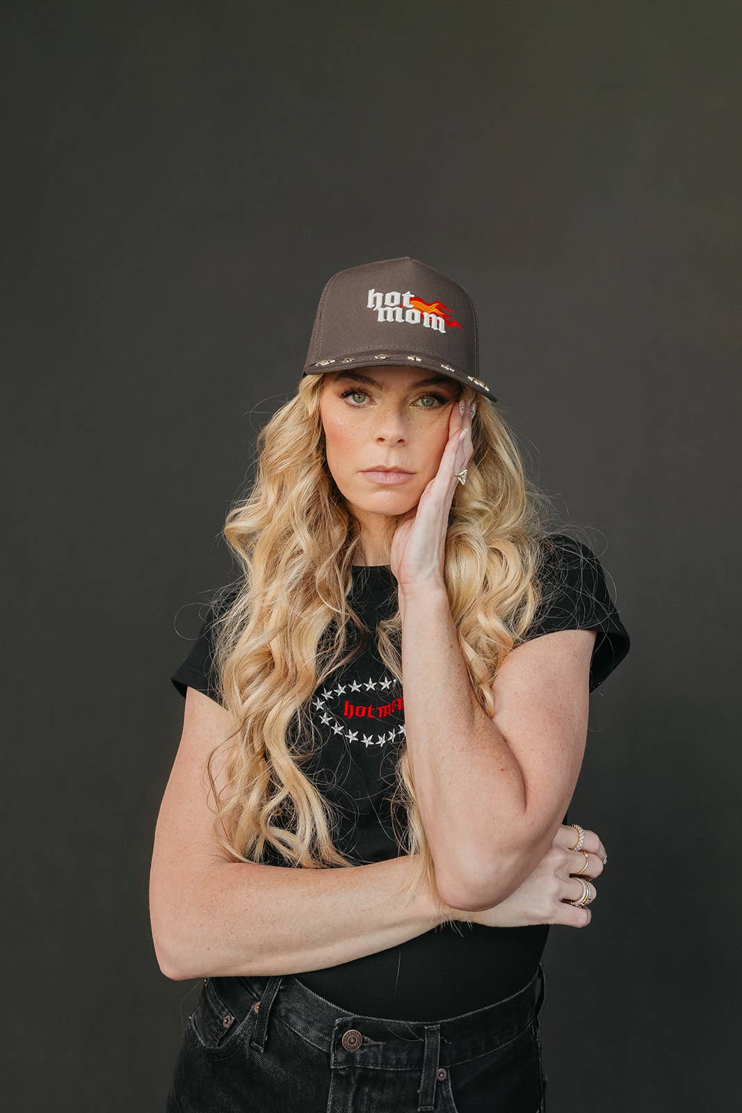 Hot Mom Stud Trucker Hat