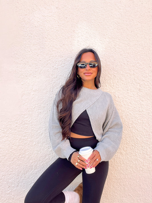 Gigi Wrap Sweater