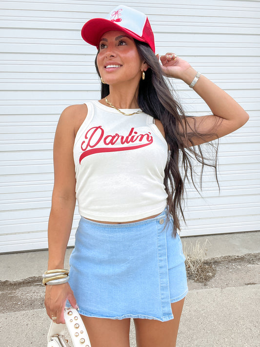 Zoe Denim Skort