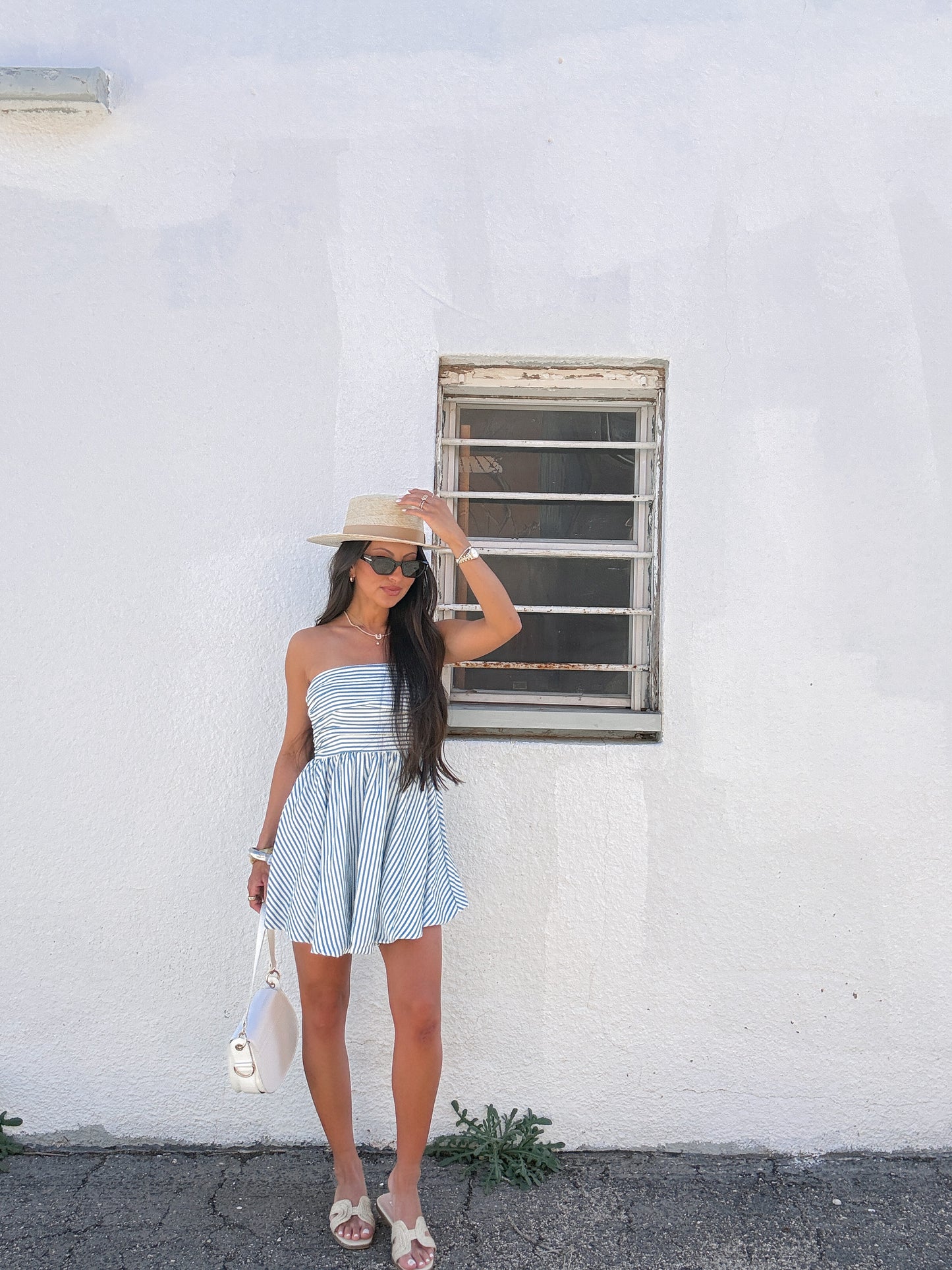 Olivia Striped Dress