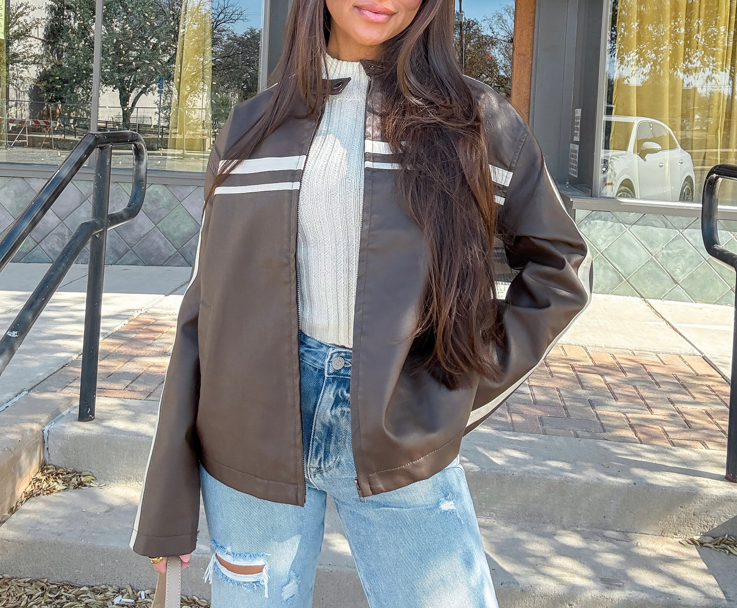 Madonna Stripe Jacket