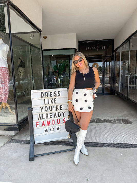 Ivy Wrap Skort