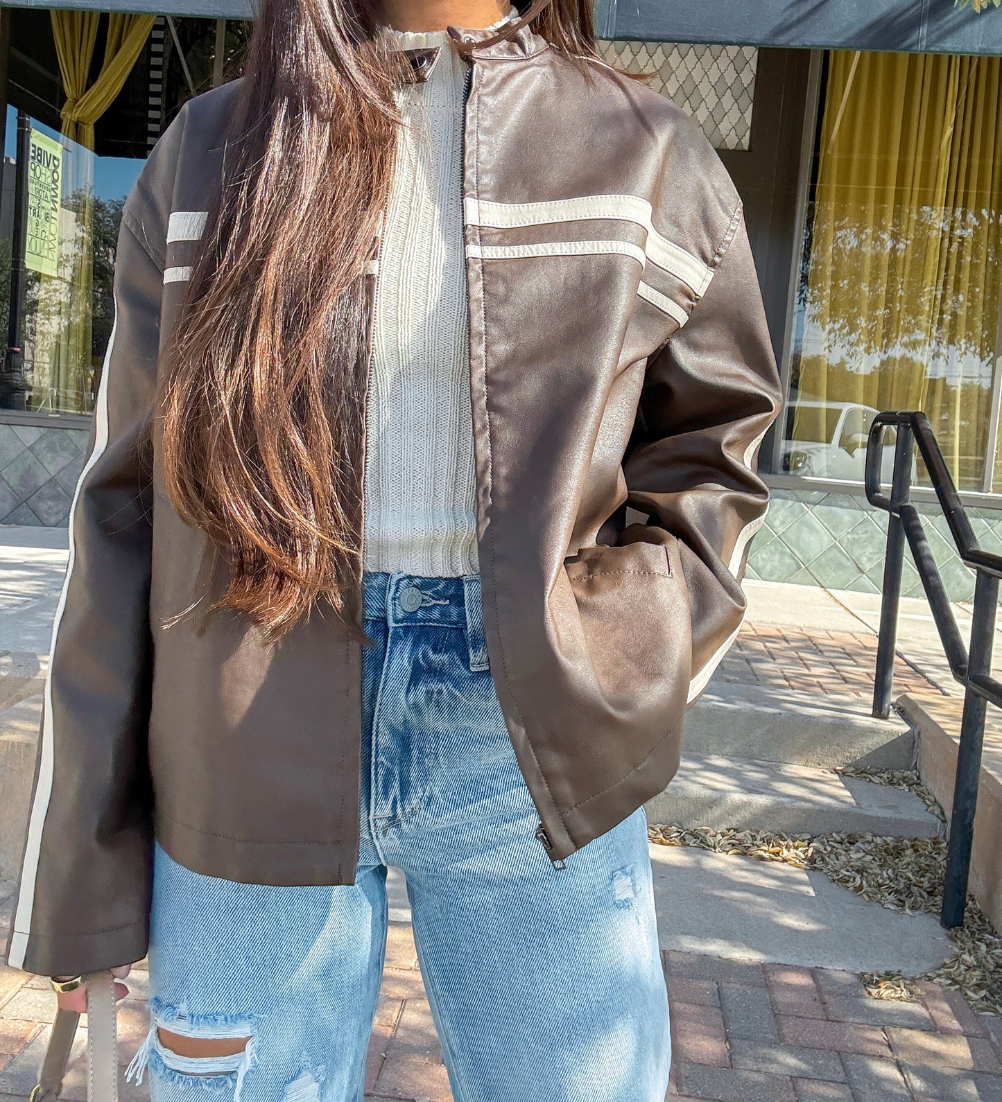 Madonna Stripe Jacket