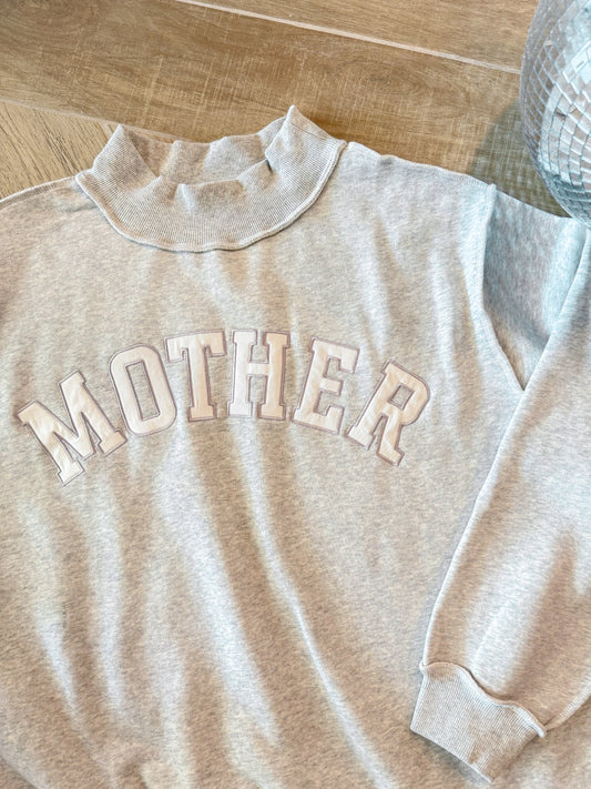 Mother Mock Neck Sweater