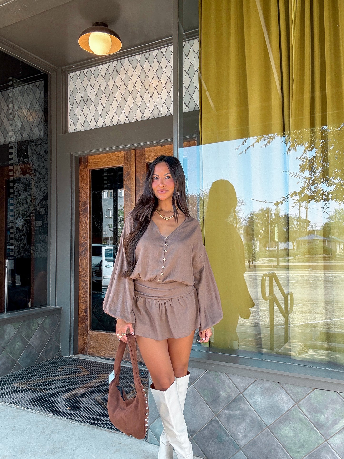 Crisp Days Romper