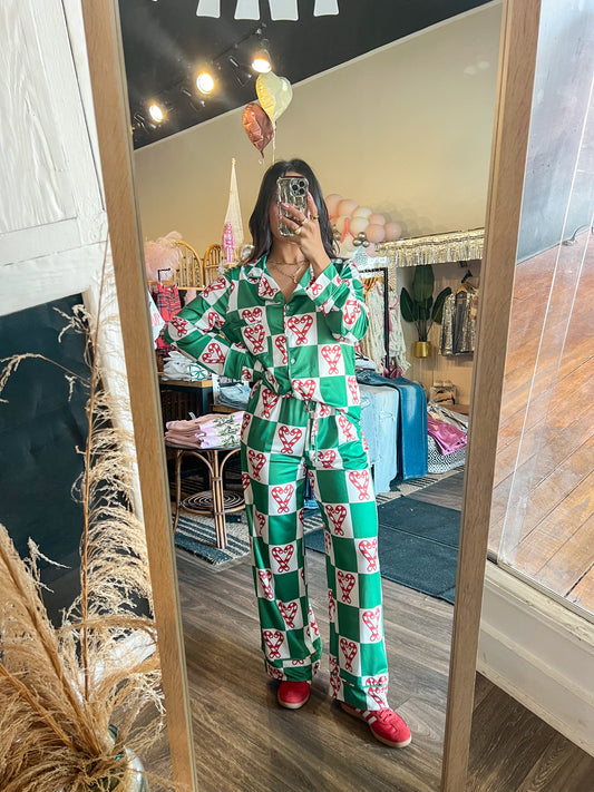 Candy Cane Pj's