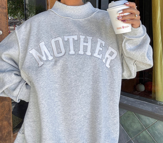 Mother Mock Neck Sweater