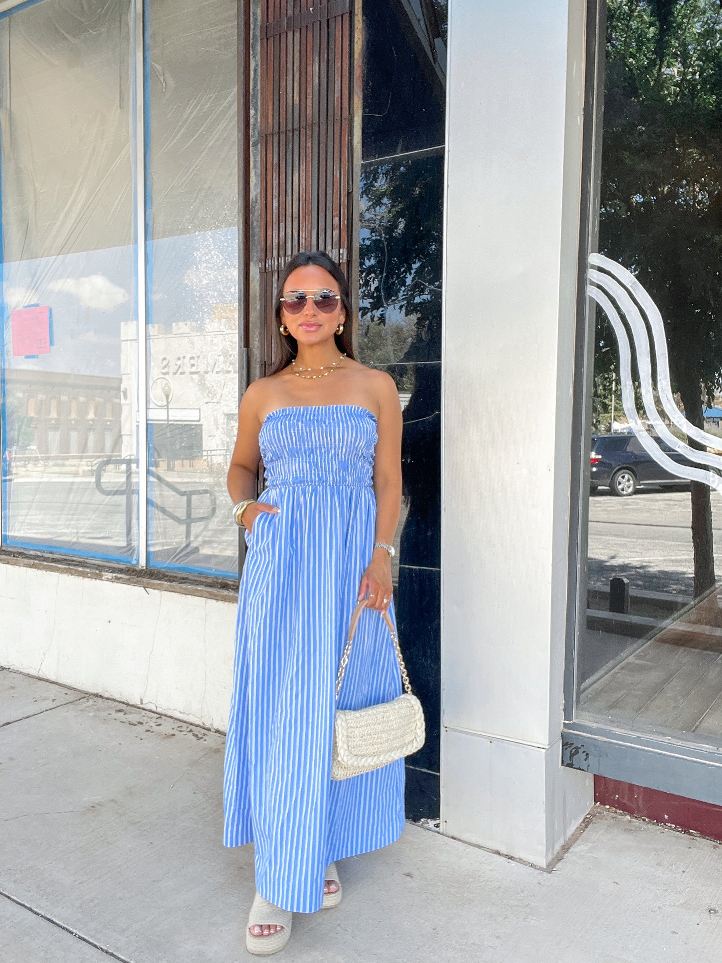 Ocean Blue Maxi