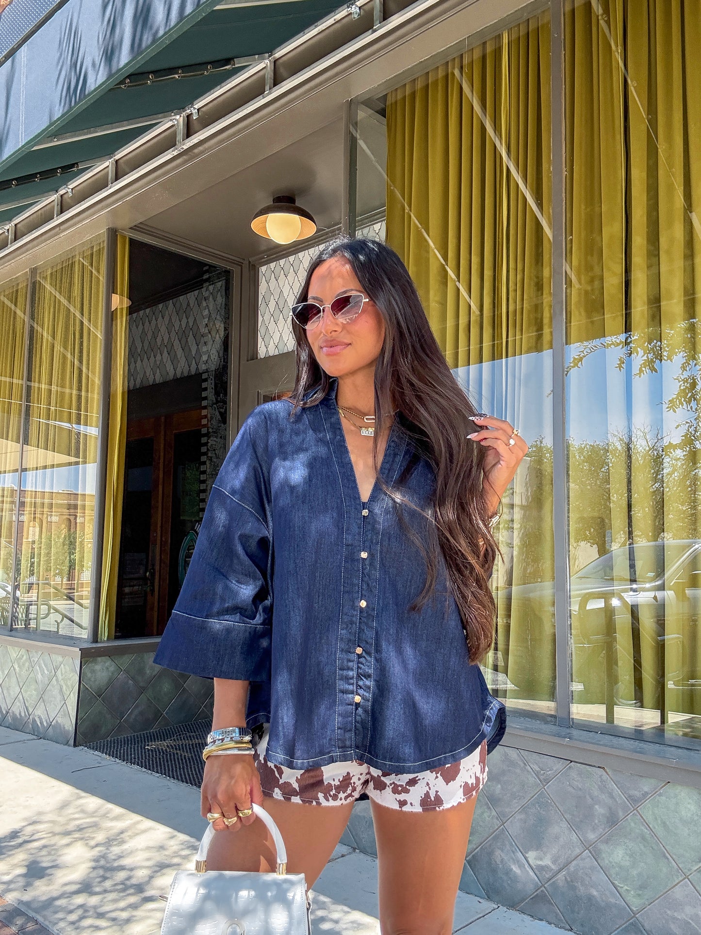 Haven Denim Top