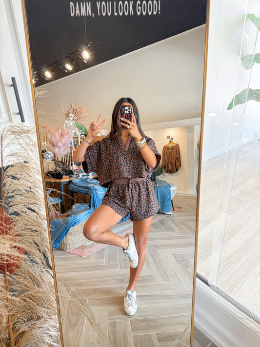 Jenn Leopard Set